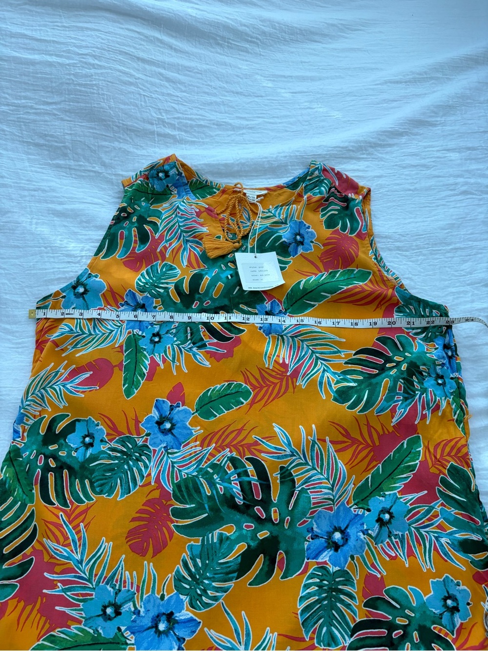 Beach Lunch Lounge Tropical Print Dress – XL – NWT - Picture 8 of 8